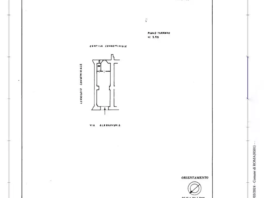 Immagine 11 di Locale commerciale in vendita  in Via Alessandria a Roma