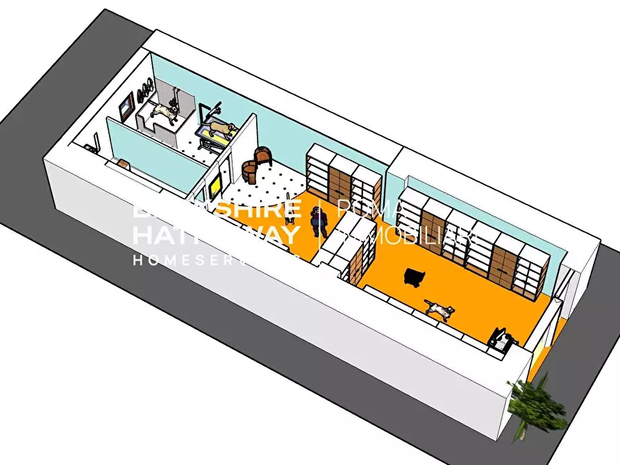 Immagine 5 di Locale commerciale in vendita  in Via Alessandria a Roma