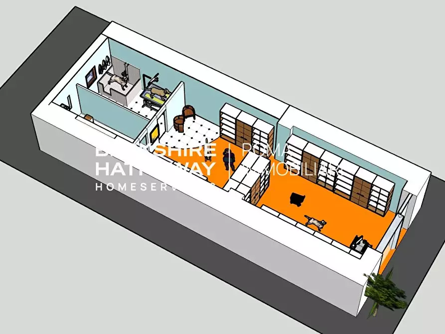 Immagine 6 di Locale commerciale in vendita  in Via Alessandria a Roma