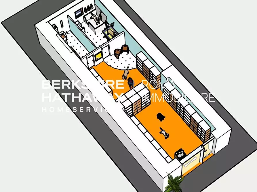 Immagine 8 di Locale commerciale in vendita  in Via Alessandria a Roma