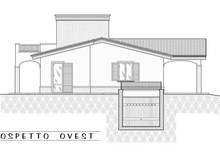 Immagine 8 di Casa semindipendente in vendita  in Pompeiana a Fermo