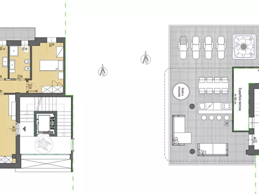 Immagine 3 di Appartamento in vendita  a Grottammare