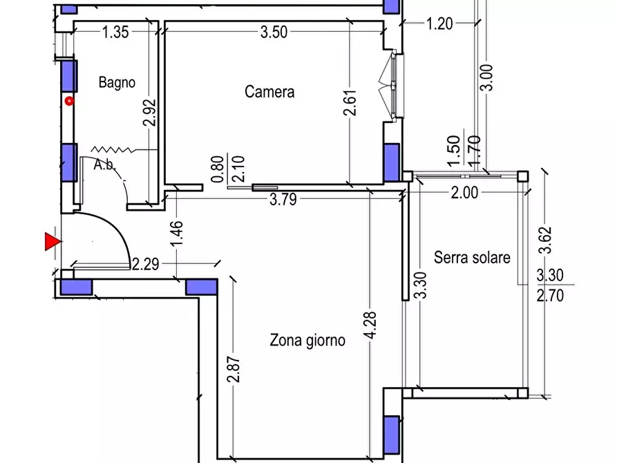 Immagine 3 di Appartamento in vendita  in via asiago a Civitanova Marche
