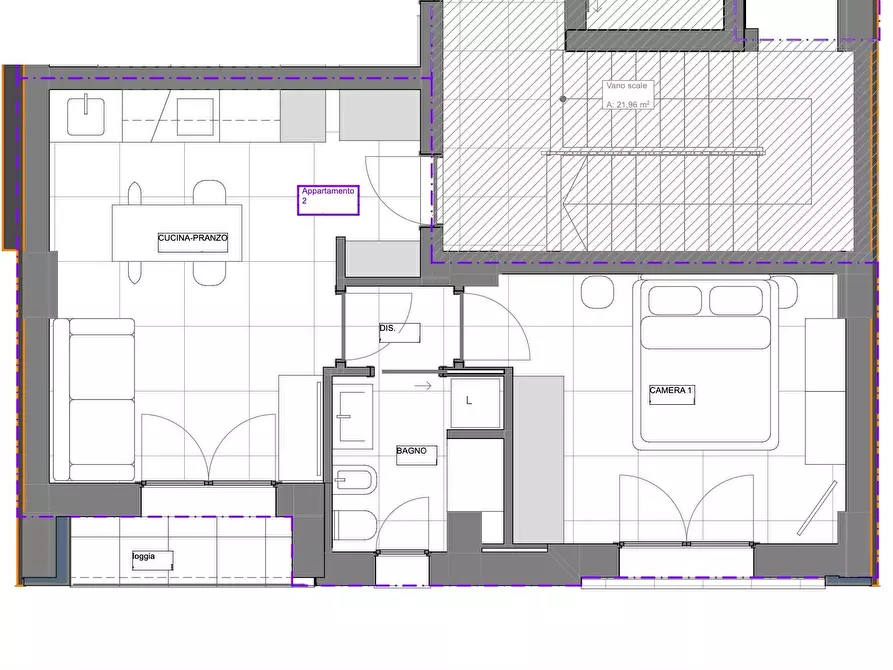 Immagine 3 di Appartamento in vendita  in corso garibaldi a Civitanova Marche