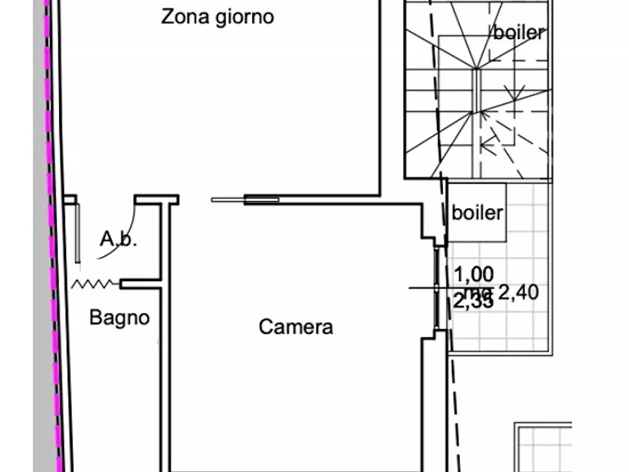 Immagine 2 di Appartamento in vendita  in via mazzini a Civitanova Marche