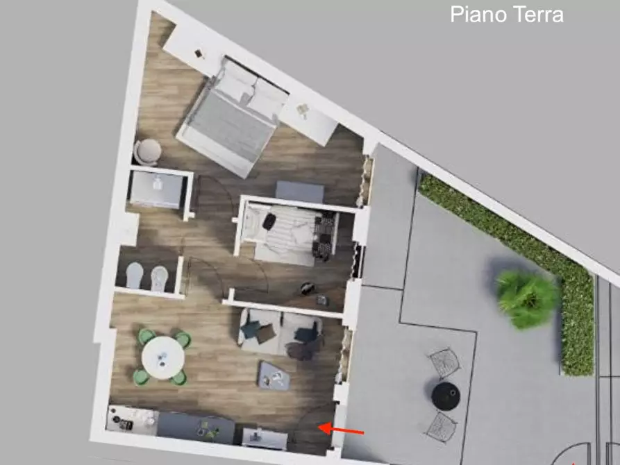 Immagine 2 di Appartamento in vendita  a Civitanova Marche