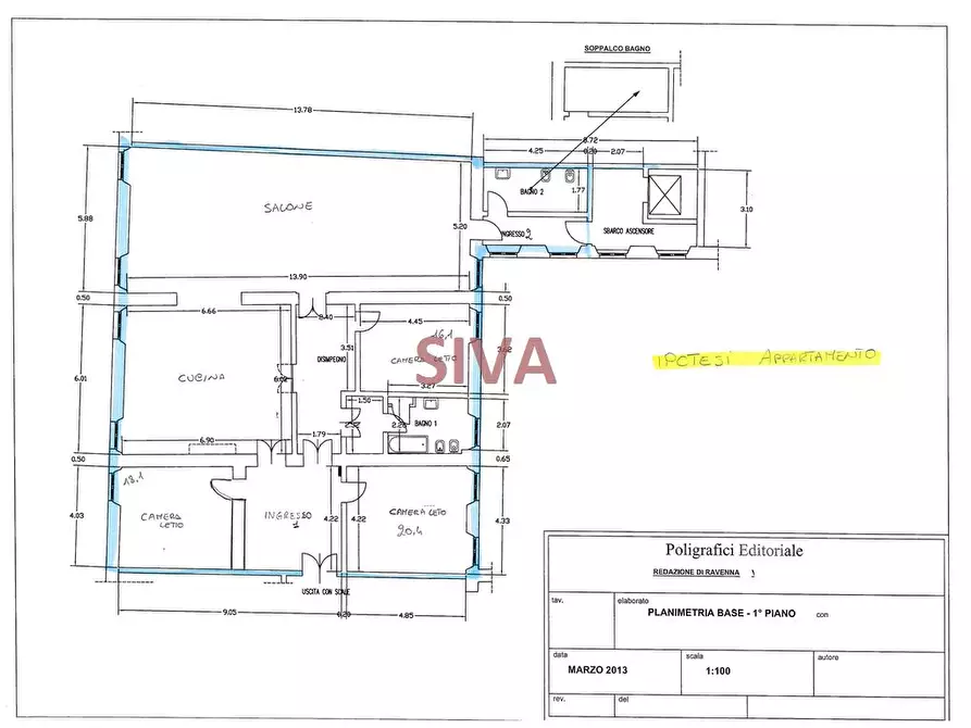 Immagine 28 di Appartamento in vendita  a Ravenna