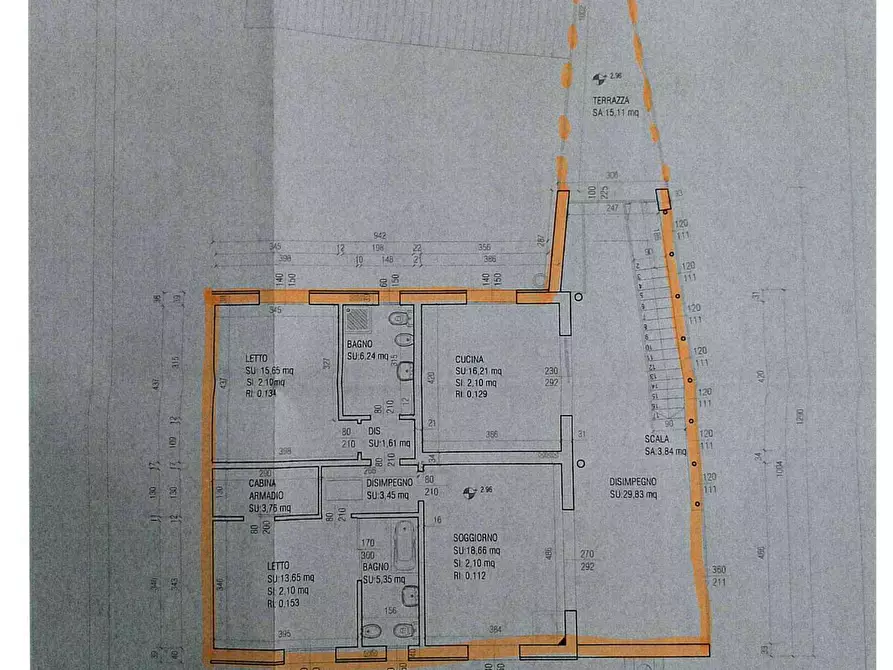 Immagine 36 di Casa indipendente in vendita  in via valle agosta 126 a Ravenna