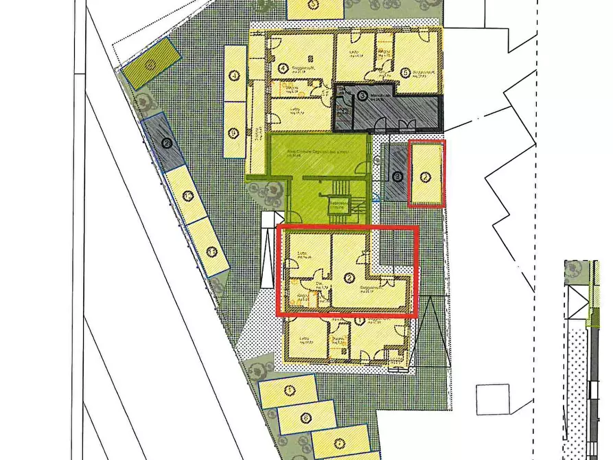 Immagine 4 di Appartamento in vendita  in Via Marabina a Ravenna