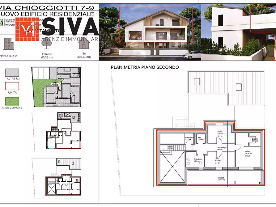 Immagine 4 di Appartamento in vendita  a Ravenna