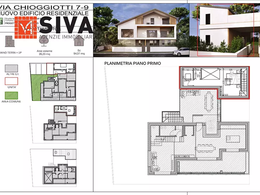 Immagine 3 di Appartamento in vendita  in via Chioggiotti 7 a Ravenna