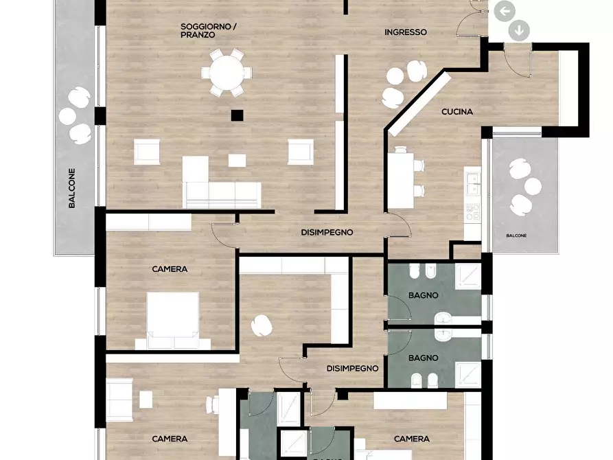 Immagine 21 di Appartamento in vendita  in Via San Giovanni Bosco 13 a Ravenna