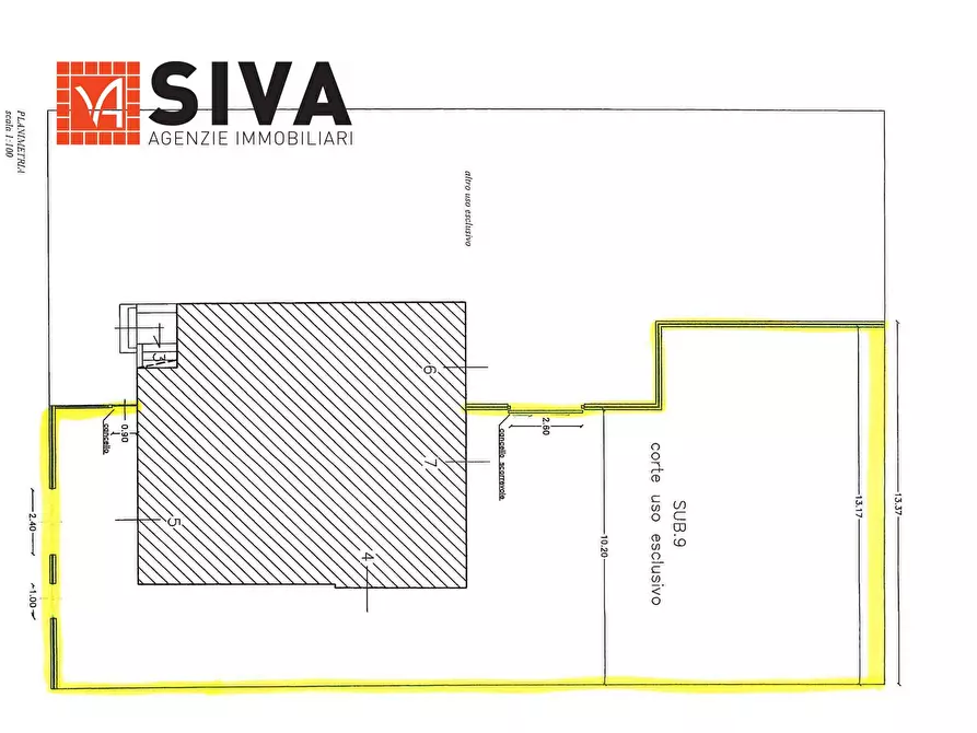 Immagine 65 di Villetta a schiera in vendita  in Via Monte San Marco a Ravenna