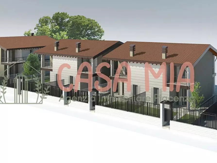 Immagine 4 di Villetta a schiera in vendita  in Via mozart a Agazzano