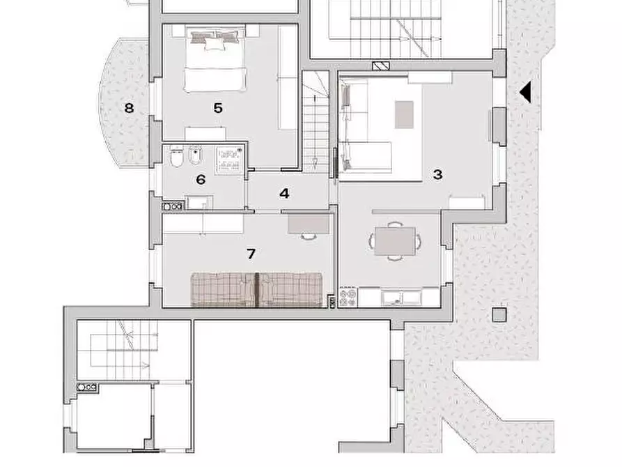 Immagine 6 di Appartamento in vendita  in Via Don Molinari a Podenzano