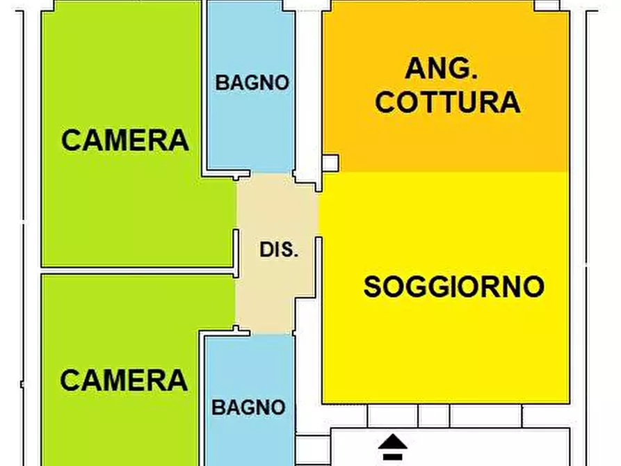 Immagine 5 di Appartamento in vendita  in Via Roma a Pontenure