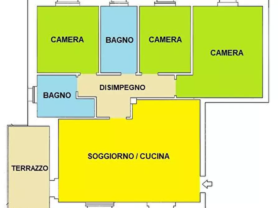 Immagine 1 di Appartamento in vendita  in Via I Maggio a Cerignale