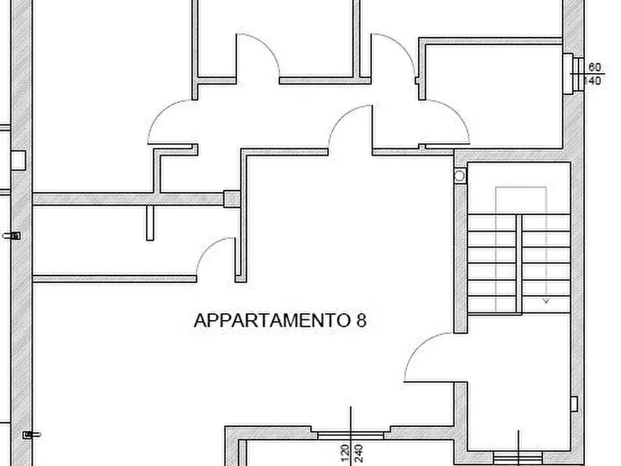 Immagine 3 di Appartamento in vendita  in Via Faustini a Agazzano