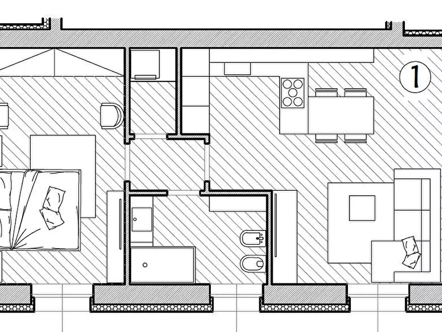 Immagine 7 di Appartamento in vendita  in Via  Veneto a Piacenza