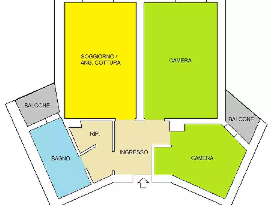 Immagine 14 di Appartamento in vendita  in Piazza XXV Aprile a Maleo