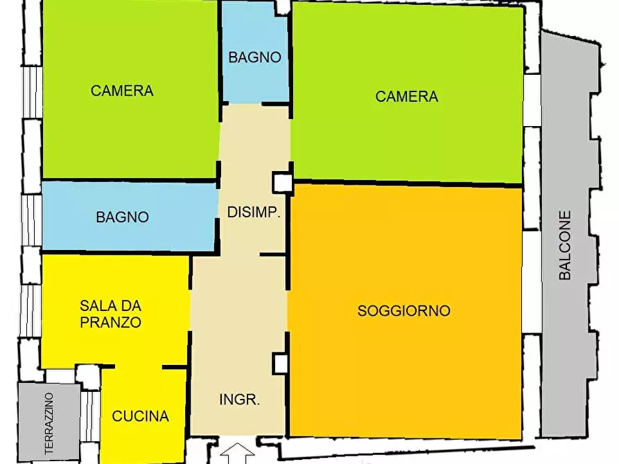 Immagine 22 di Appartamento in vendita  in Viale Dante Alighieri a Piacenza