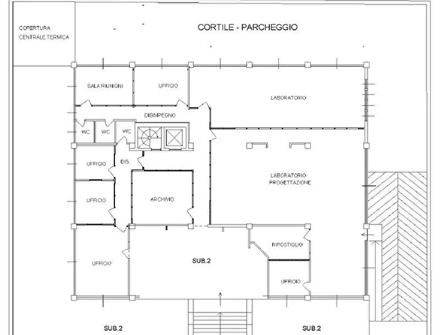Immagine 1 di Ufficio in affitto  in Via Einaudi a Piacenza