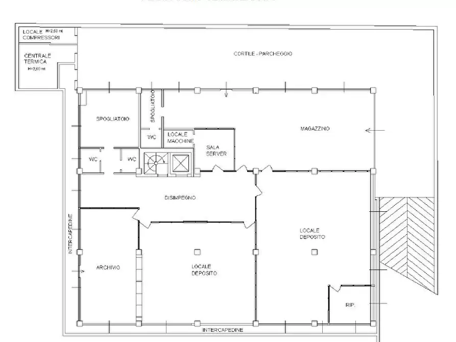 Immagine 2 di Ufficio in affitto  in Via Einaudi a Piacenza