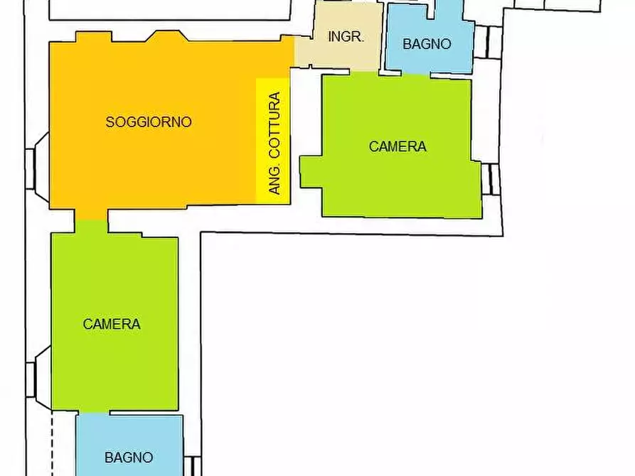 Immagine 17 di Appartamento in vendita  in Via Cristoforo Poggiali a Piacenza