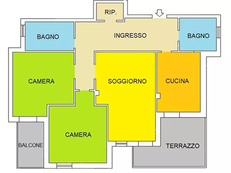 Immagine 16 di Ufficio in vendita  in Via Leopoldo Cerri a Piacenza