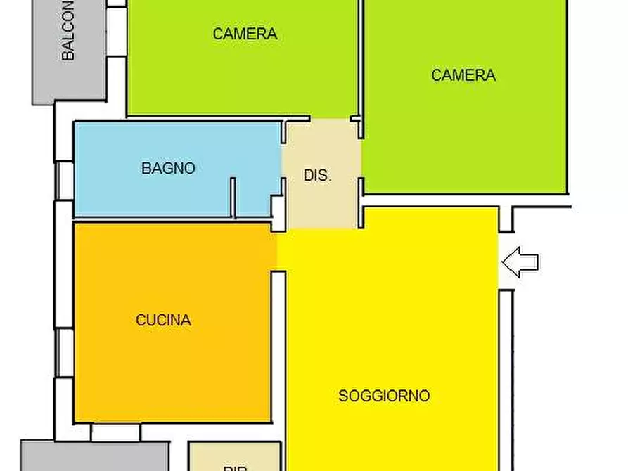 Immagine 37 di Appartamento in vendita  in Via Stradella a Piacenza