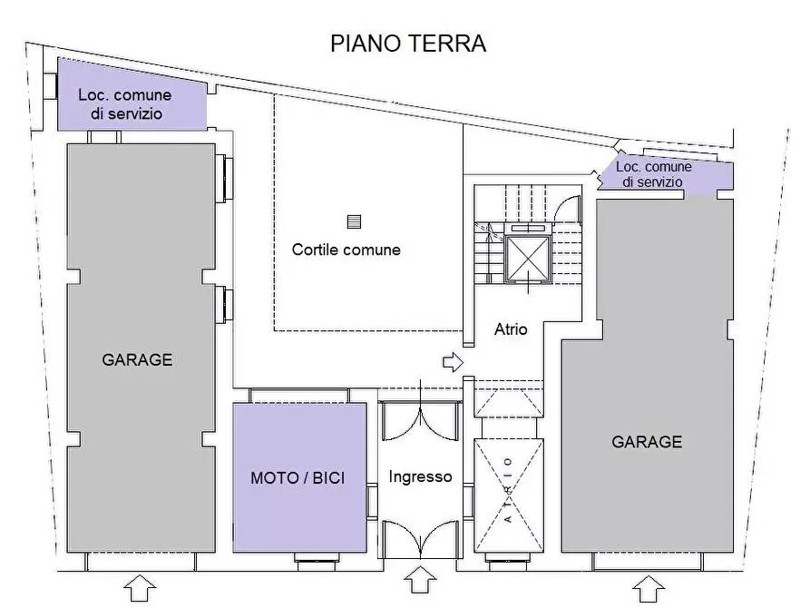 Immagine 5 di Appartamento in vendita  in Via San Siro a Piacenza