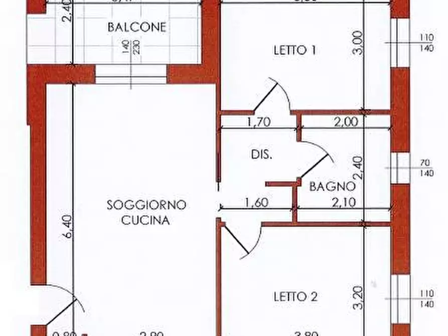 Immagine 19 di Appartamento in vendita  in Viale Dante Alighieri a Piacenza