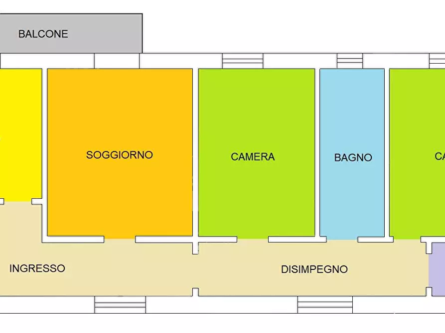 Immagine 18 di Appartamento in affitto  in Via Giovanni Negri a Piacenza