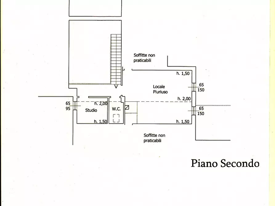 Immagine 38 di Villetta a schiera in vendita  in via liguria 19 a Siena