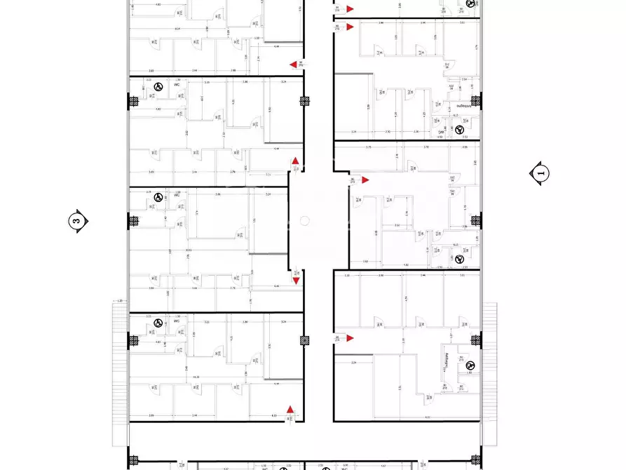 Immagine 19 di Ufficio in affitto  in via salvo d'acquisto a San Marcellino