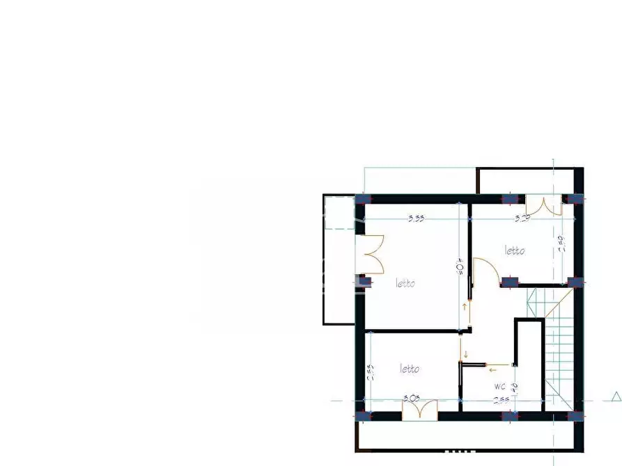 Immagine 6 di Villetta a schiera in vendita  in Via Dei Pini a Trentola Ducenta