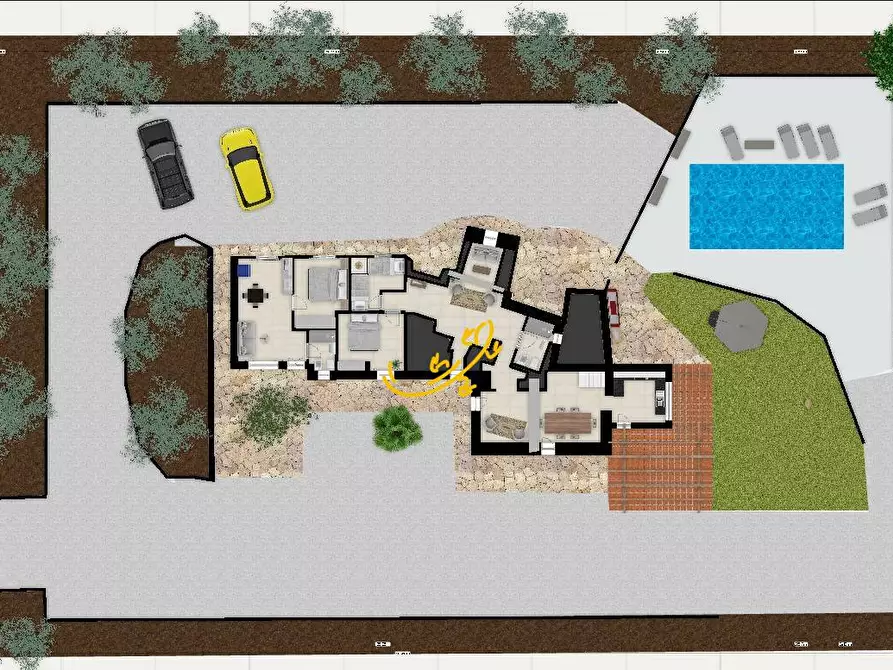 Immagine 23 di Baita in vendita  in Via Alberobello a Castellana Grotte