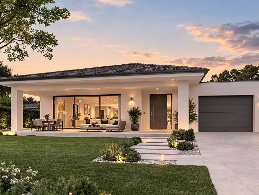 Immagine 2 di Villetta a schiera in vendita  in Via Provinciale Circonvallazione 1 a Molinella