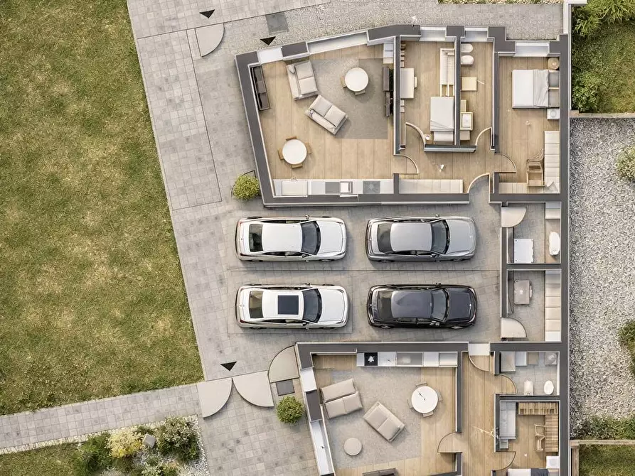 Immagine 3 di Villetta a schiera in vendita  in Via Provinciale Circonvallazione 1 a Molinella