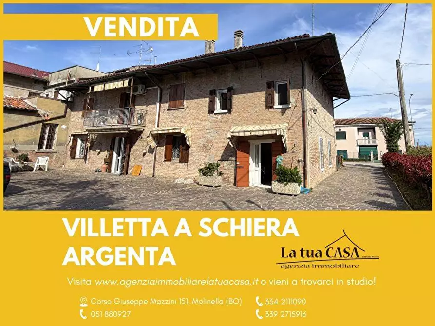 Immagine 2 di Villetta a schiera in vendita  in Via Nazionale 36 a Argenta