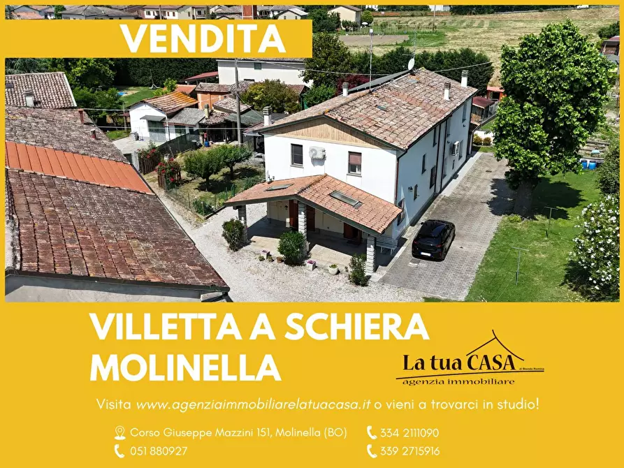Immagine 2 di Villetta a schiera in vendita  in Via Confine Inferiore 141 - 143 a Molinella