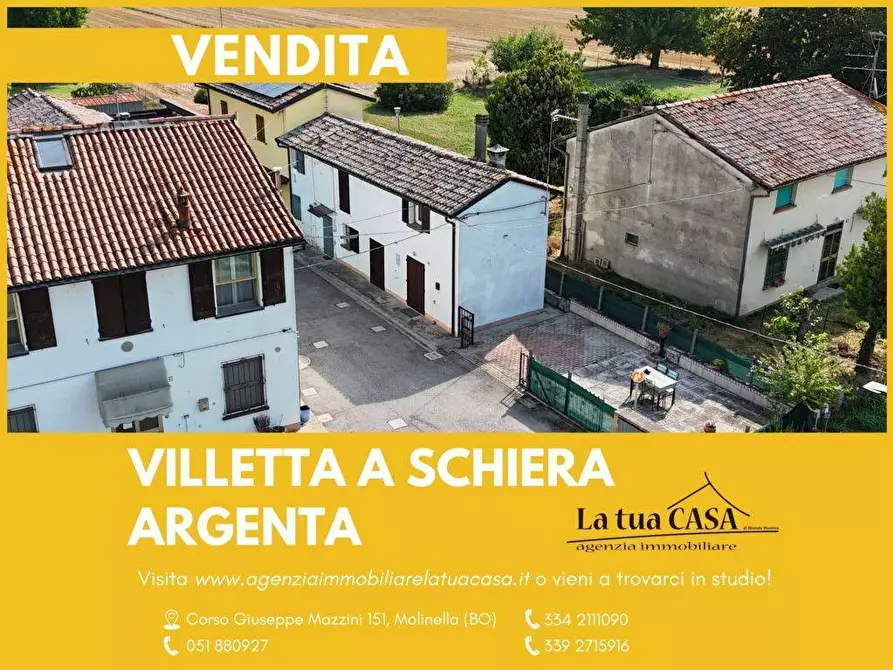 Immagine 2 di Villetta a schiera in vendita  in Via Borgo Masotti 8/1 a Argenta