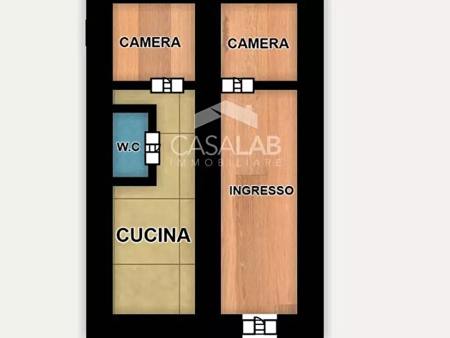 Immagine 2 di Appartamento in vendita  in via sant'antonino vecchio 7-9 a Carini