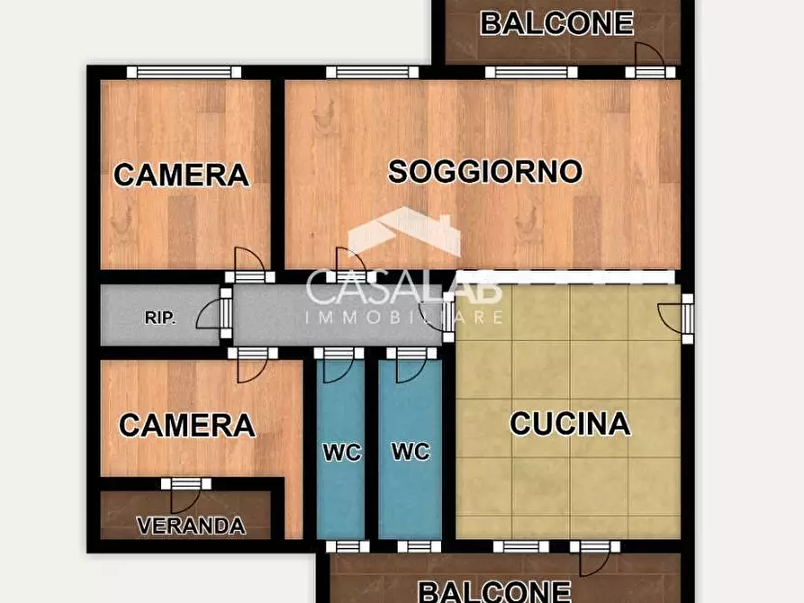 Immagine 2 di Appartamento in vendita  in Via Siracusa 51 a Carini