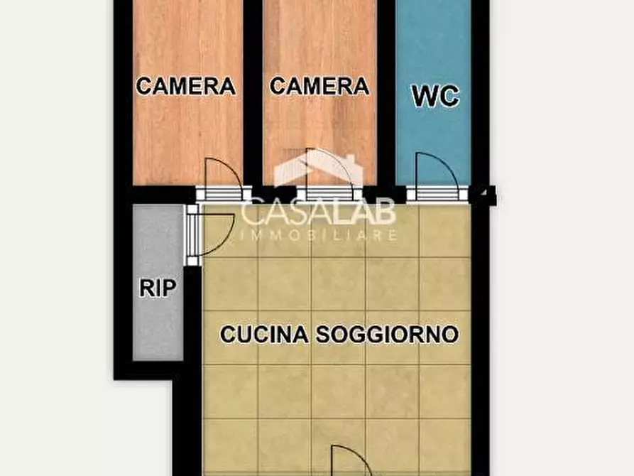 Immagine 2 di Appartamento in vendita  in via Vittorio Emanuele Orlando 19 a Carini