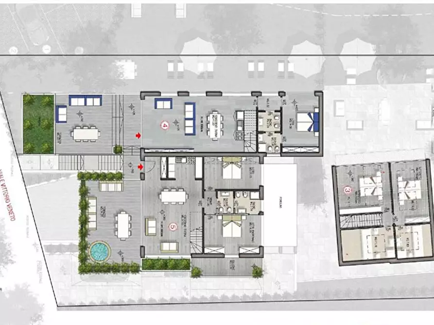 Immagine 47 di Appartamento in vendita  in Vittorio Veneto a Cervia