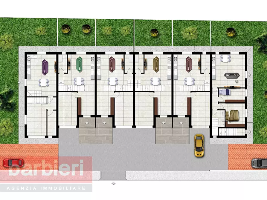 Immagine 5 di Villetta a schiera in vendita  in Via San Pantaleone a Ravenna