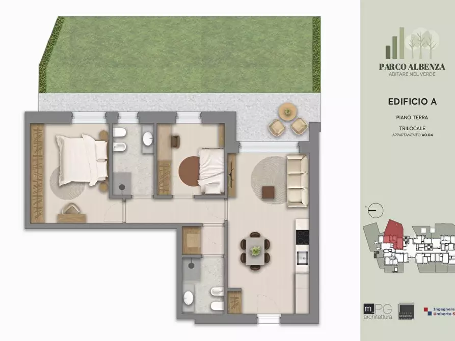 Immagine 23 di Appartamento in vendita  in Via Monte Albenza 10 a Monza