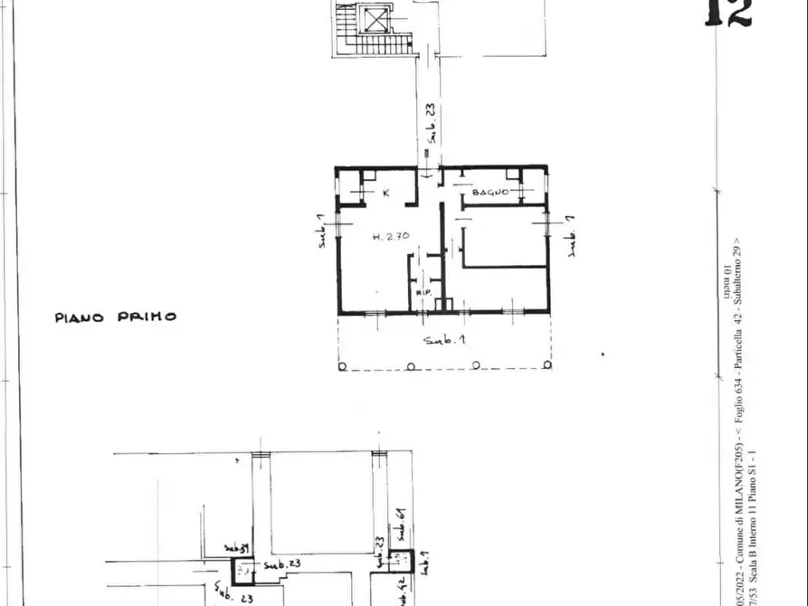 Immagine 1 di Appartamento in vendita  in VIA PAOLO MEZZANOTTE 3 a Milano