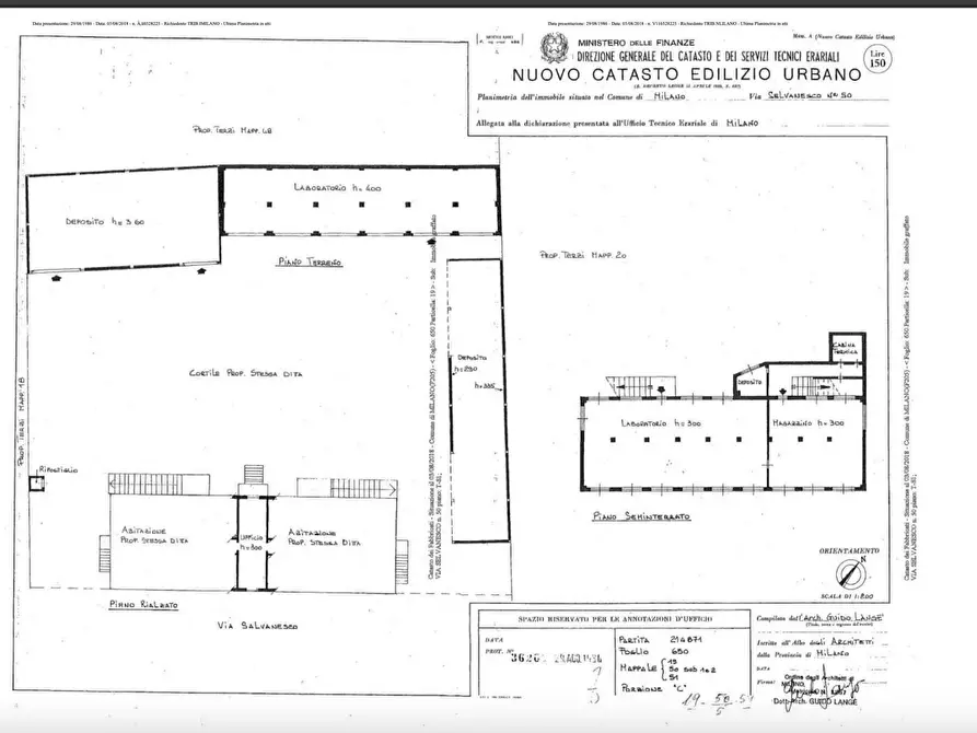 Immagine 3 di Appartamento in vendita  in VIA SELVANESCO 50 a Milano